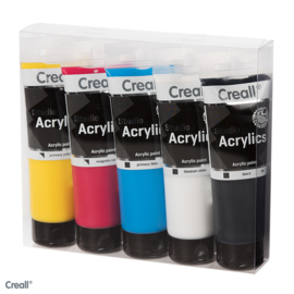 Creall Studio Acryl assorti 5x120 ml {AM/7}
