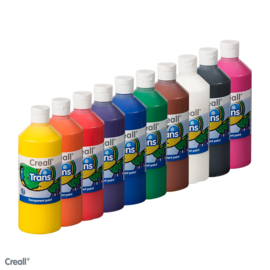 Creall Trans 500 ml diverse kleuren {AM/7}