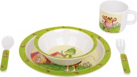 Kinderservies "Tobi en Lilly" {L 9925/W2/4}