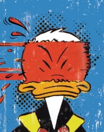 Donald Duck Schrift A5 lijn, set van 3 assorti 13-14  *3/3*