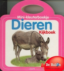 Mini-kleuterboekje, Dieren kijkboek