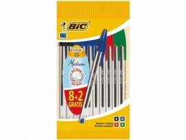 Bic Balpen Cristal assorti (M3/2).