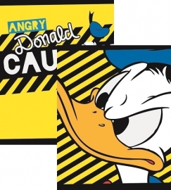 Donald Duck Schrift A5 lijn, set 3 assorti 14-15  *3/3*