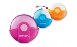 Gum Zenoa Maped draaibaar blauw/paars/roze op blister (M2/5)
