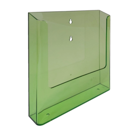 Wandmodel folderbakje A4 neon groen