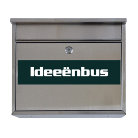 Ideeënbus RVS groen