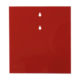Wandmodel folderbakje A4 rood