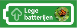 Batterijen inzameldoos