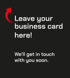 Business card collection box