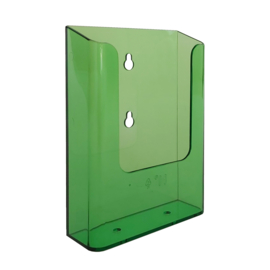 Wandmodel folderbakje 1/3 A4 DIN neon groen