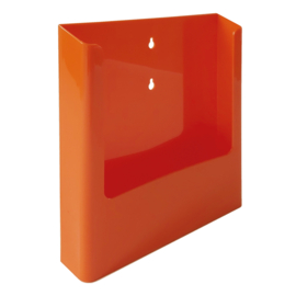 Wandmodel folderbakje A4 oranje