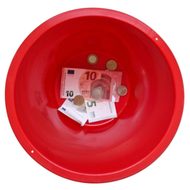 Eimer rot sammeln