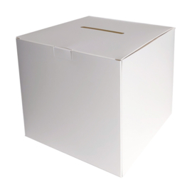 Urne en carton cube classique 24 cm