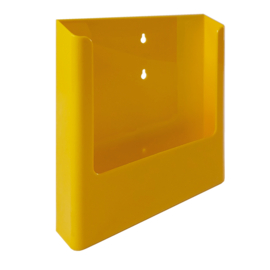 Wandmodel folderbakje A4 geel