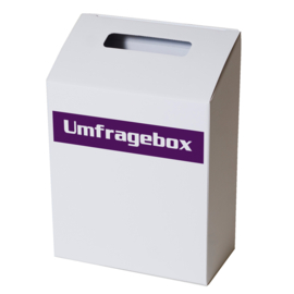 Umfragebox - Lila
