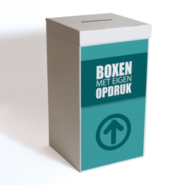 Extra grote brievenbus met eigen opdruk (voorzijde)