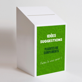 Boîte à suggestions Élégance