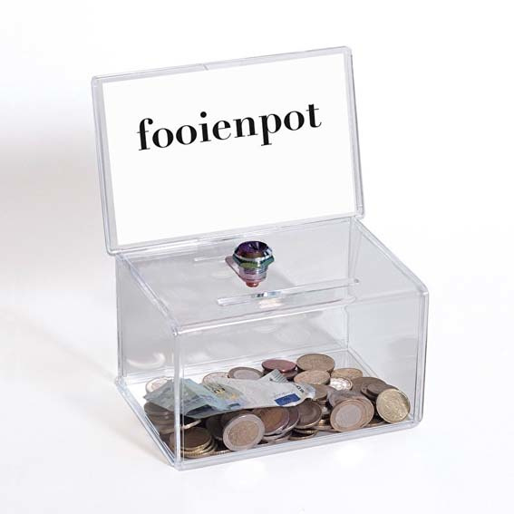Fooienpot model FP01