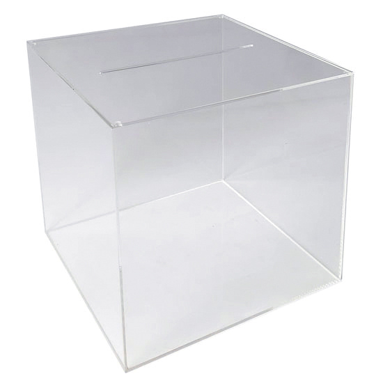 Boîte en cube avec couvercle 30 x 30 cm