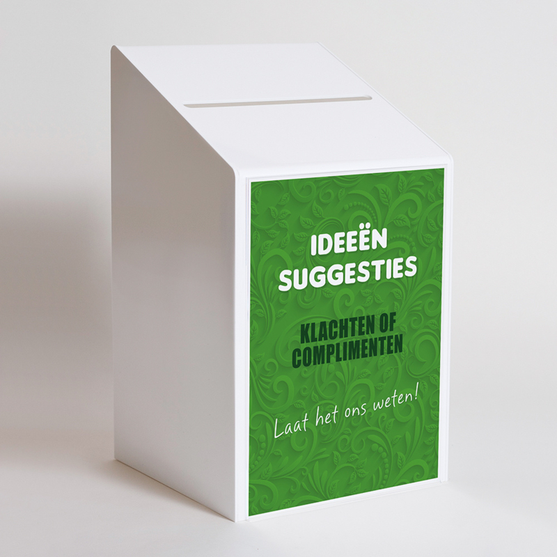 Idee nbus Luxe Met Print Groen Idee nbussen Kunststof Idee nbus Luxe Met Print Groen Idee nbussen Kunststof