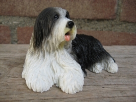 beeldje Bearded Collie