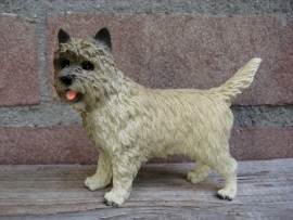 beeldje Cairn Terrier blond