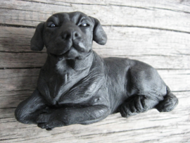 koelkastmagneet Labrador zwart