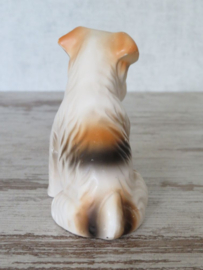vintage beeldje Fox Terriër zittend