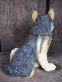 beeldje Duitse Herder puppy vintage