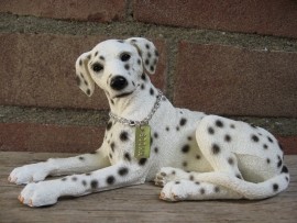 beeldje Dalmatier liggend