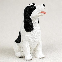 miniatuur Engelse Springer spaniel zwart-wit