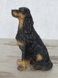 beeldje Gordon Setter zittend