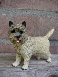 beeldje Cairn Terrier blond