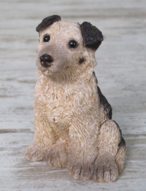 vintage beeldje Duitse Herder puppy