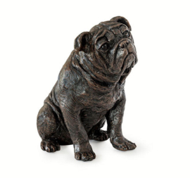 asbeeld/urn Engelse Bulldog | 27 cm