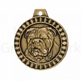 bronzen penning Engelse Bulldog