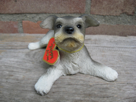 beeldje Schnauzer puppy