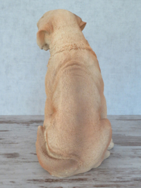 beeld Golden Retriever zittend | 27 cm