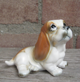 vintage beeldje Basset hound puppy