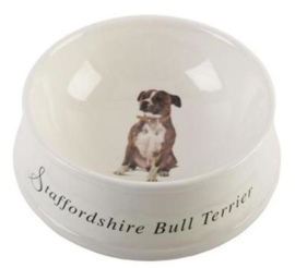 voerbak Staffordshire Bull Terriër