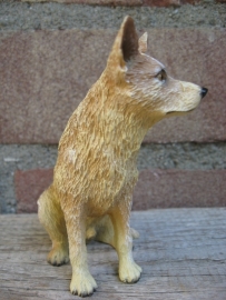 beeldje Australian Cattle Dog rood