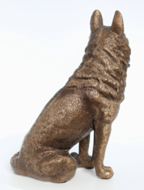 beeldje Duitse Herder bronskleur