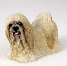 beeldje Lhasa Apso beige