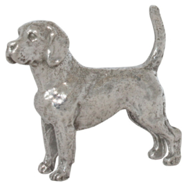 zilvertinnen miniatuur Beagle