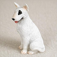 miniatuur Engelse Bull Terriër wit