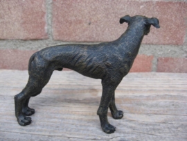 beeldje Greyhound brindle