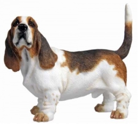 beeldje Basset hound