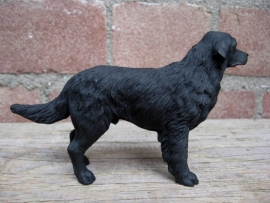 beeldje Flatcoated Retriever