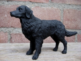 beeldje Flatcoated Retriever