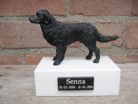 beeldje Flatcoated Retriever